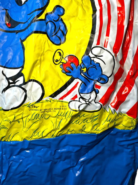 1980s Ben Cooper Smurf Halloween Costume with Mask and Original Box