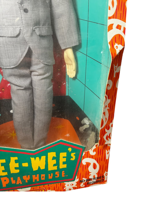 1987 Vintage Pee-Wee Herman Talking Doll – Matchbox, Original Box, Pull-String Working