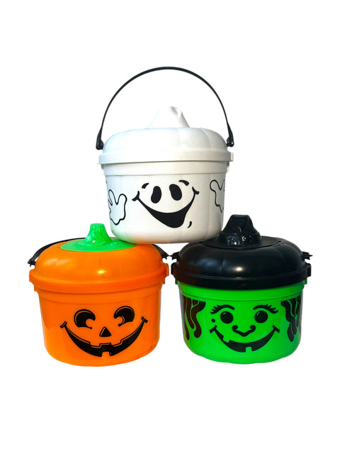 Vintage 1990s McDonald's Halloween Buckets