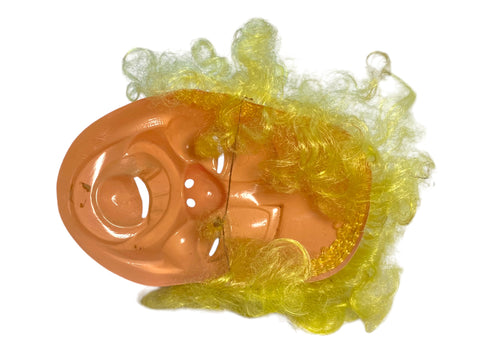 1970s Clown Mask – Bayshore Industries Halloween Costume with Hair