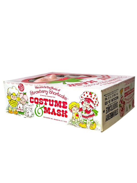 1980s Ben Cooper Strawberry Shortcake Costume Mask Set - Original Box, Minor Wear