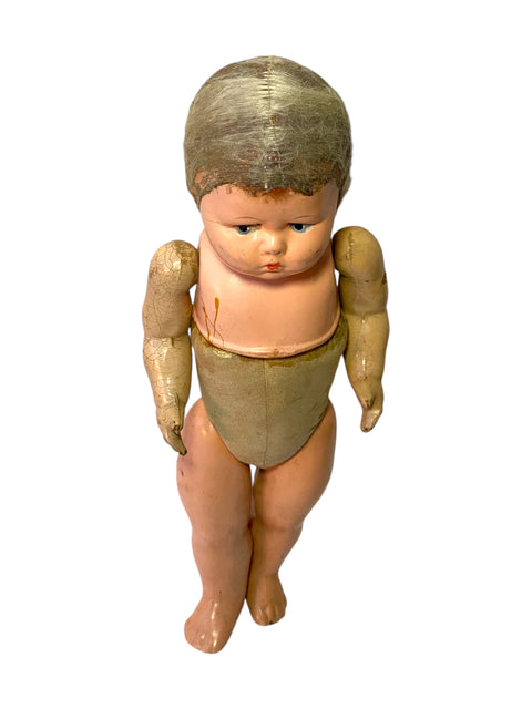 Vintage Effanbee Walk-Talk-Sleep Doll – Mid-Century Collectible | Composition Body | Antique Toy
