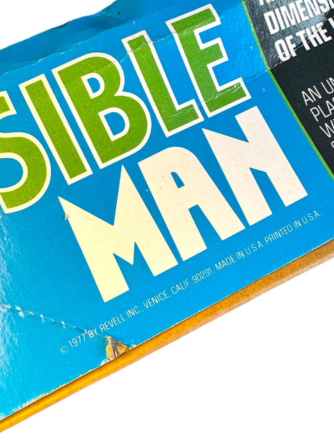 Vintage 1977 Revell The Visible Man Model Kit - Human Anatomy Educational Model, Rare 70s Science Toy, Collectible in Good Condition