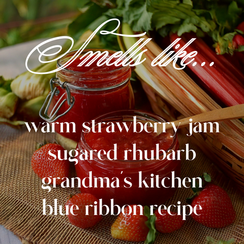 Grandma Ruby's Homemade Strawberry Rhubarb Jam