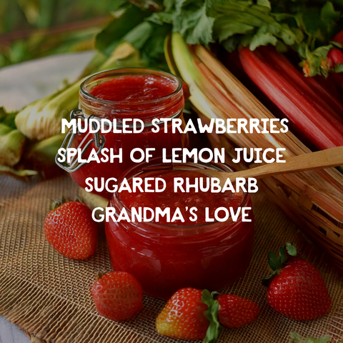 Homemade Strawberry Rhubarb Jam