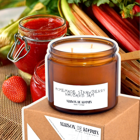 Homemade Strawberry Rhubarb Jam