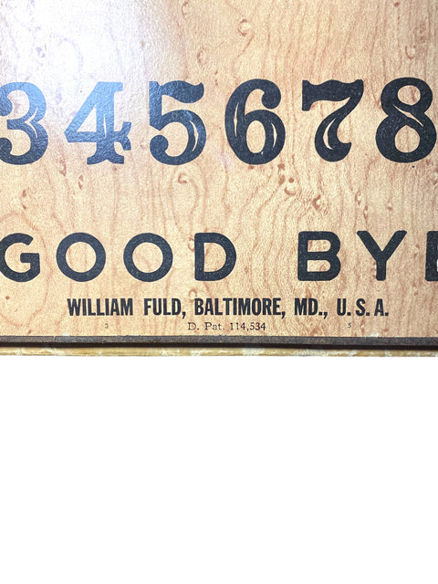 1950s Ouija Board - William Fuld. Salem, Mass. - Parker Brothers