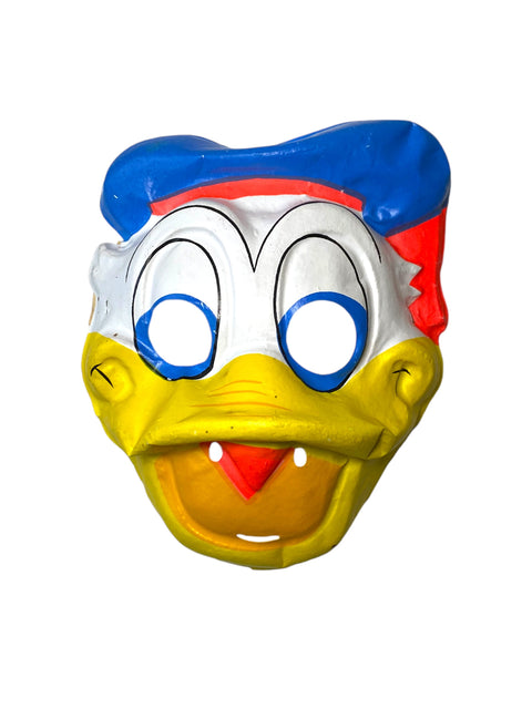 1960s "Walt Disney Productions" Donald Duck Ben Cooper Mask - Classic Disney Collectible