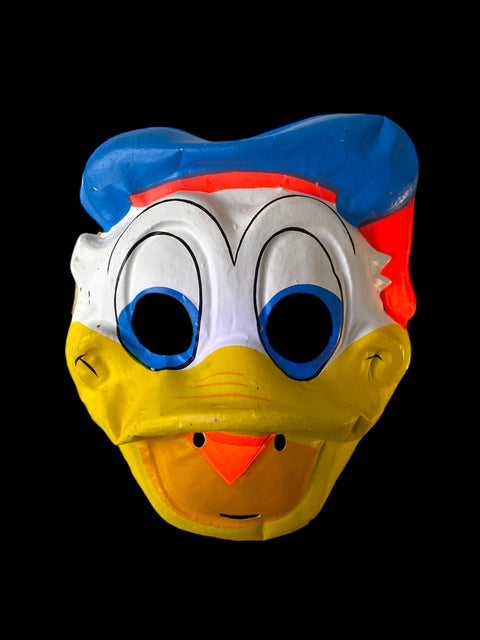 1960s "Walt Disney Productions" Donald Duck Ben Cooper Mask - Classic Disney Collectible